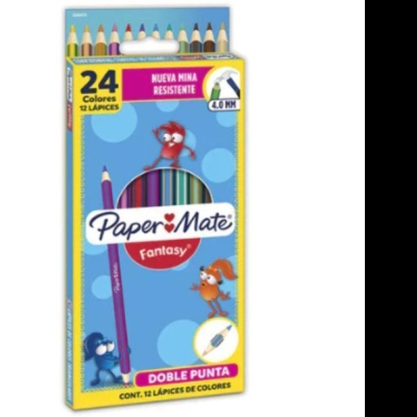 COLORES ESTUCHE C12X24 L. FANTASY TRIANG.